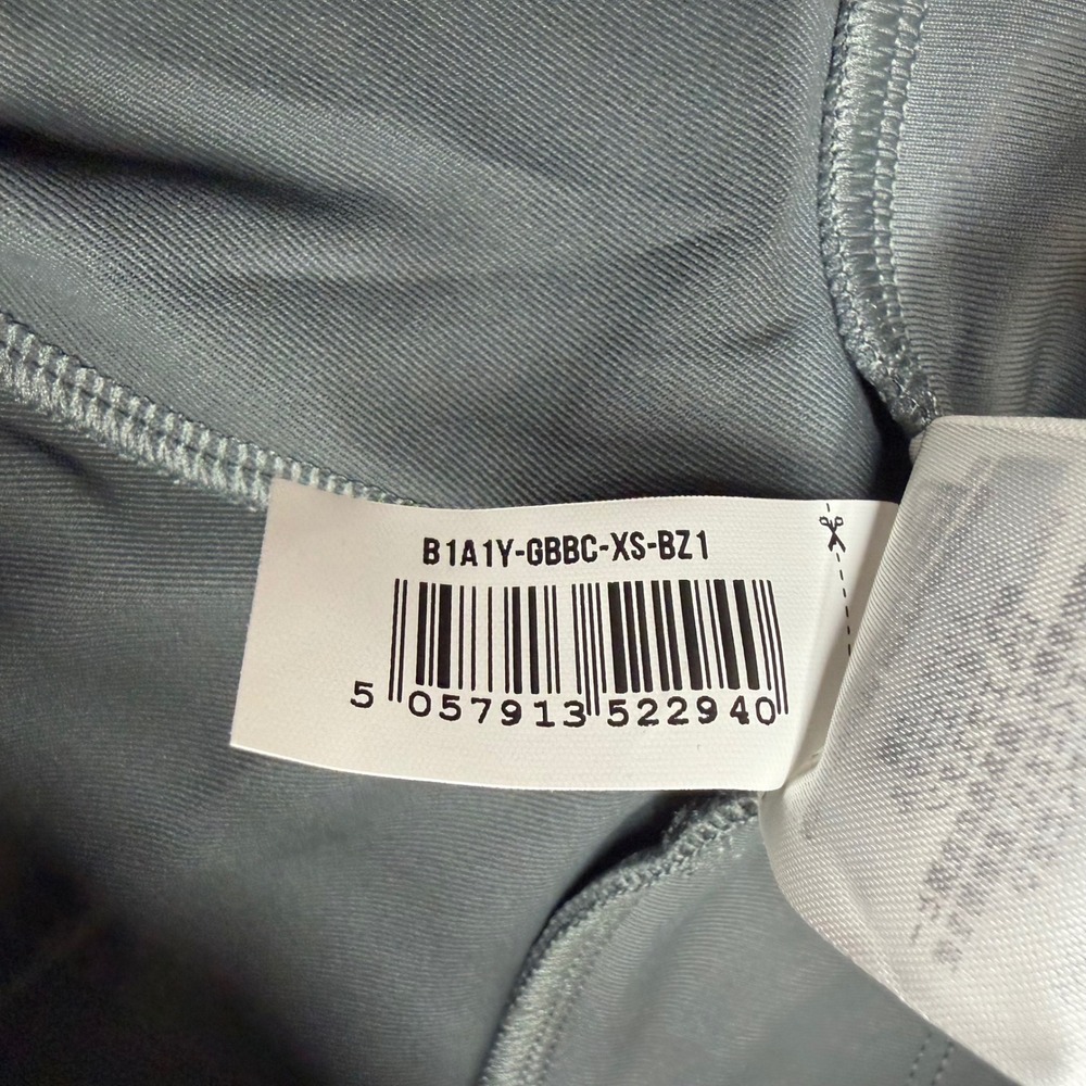 Gymshark Speed Training Leggings Womens XS Charcoal Grey Athleisure Seamless NEW - Picture 7 of 8